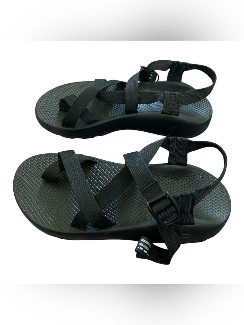Chaco black rubber water hiking sandals men’s size 10